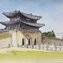 일상을 담은 어반스케치 이미지
