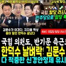 망한 국힘당 탈당 러시, 민주당으로 입당 폭증.. 국힘 의원도, 반기문 측근도 이재명 캠프 합류 (김문수 지지율 폭등 역전, 한덕수 정 이미지