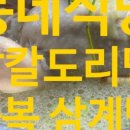 닭칼도리만