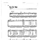 샹송 / Toi et moi 뚜와에 무와, 너와 나 이미지