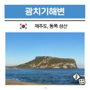 성산환승정류장 | 제주 동쪽 성산 가볼만한곳 광치기해변