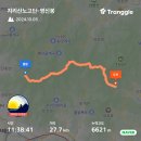 지리산밧데리 | 9월 지리산 무박 성중종주 세석 중탈후기 (준비물, 핸드폰배경 지도이미지, 소요시간, 난이도)