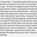 각잡고 다시 Golden 커버한 소향 이미지