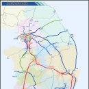 전국 주요도시를 KTX 고속철도망을 통해 1시간 30대로 연결[국가철도망 구축계획 확정] 이미지