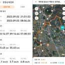 형제봉 등산로 입구(만촌동 산160) | 수원시계 야간종주: 광교산-망치봉-덕성산-칠보산