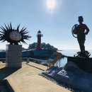 초도항 성게조형물 이미지