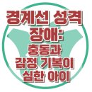 [경계선 성격장애: 충동과 감정 기복이 심한 아이] - 한국아동청소년심리상담센터 이미지