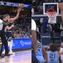 Nikola Jokic Throws INSANE 3/4 Court Lob To Aaron 고든, 미친 아울렛 패스 이미지