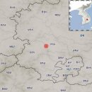 경북 김천시 동북동쪽 14km 지역 규모 3.2 지진 이미지
