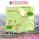 씨유 밀양사포공단점 | 밀양 종남산 최단코스 후기 (진달래 개화 상황)
