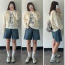 뽕스(뽕S) | 위시의 여름 소비리스트] :: 몽돌화이트반바지&amp;와이드팬츠/오먼오버롤/미니뽕스커트/시스루양말/여름파자마