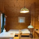 서나와 할아버지 통나무집 이미지