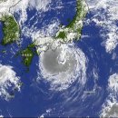 7호 태풍 '란'은 일본으로...날짜 변경선 넘어온 8호 '도라' 이미지