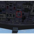 비행기의 안전벨트 표시등 이미지