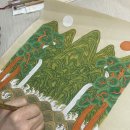 행복한 민화 그리기 이미지