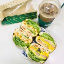 달리는커피 부천중동상지초점 | 부천 중동역 카페] 중동역샌드위치 맛집 달리는커피...카페모카 사이즈업 테이크아웃 포장 후기