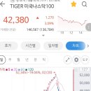 tiger 미국나스닥 100 펀드 지금 매수하면 어떨까요? 이미지