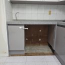 크린토피아부천송내삼익점 | 주방 싱크대 프리스탠딩 식기세척기 설치를 위한 식기세척기 자리 만들기