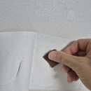 에덴다모은정아파트 | 벽에 구멍난곳 티안나게 보수 작업 현장
