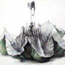 색연필 드로잉 이미지