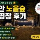 태안 오션뷰 캠핑장 추천, 노을숲캠핑장 A12 후기 (+B24 명당 자리)