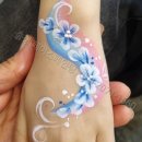 페인팅 캘리그라피 이미지