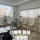 밥로스(유화그리기)/강좌번호 6 | 신림취미미술 초보의 취미미술 도전후기 - 그림화원