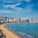 송정해수욕장 주차장 이미지