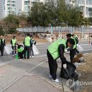 우편집중국 버스정류장 이미지