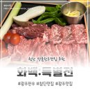 산적화로구이 | 광주 첨단 맛집 화백특별전 후기｜최고등급한우 제대로 즐기고 온 날