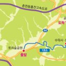 생곡리 피리골 저수지 | < 홍천 트레킹 (걷기 길) 코스 안내 >