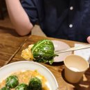 아지트 쌈밥 | 동탄역 맛집 까치식당 케일쌈밥 들기름문어국수 해물치즈김치전 후기