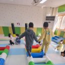 인천 동구 병설유치원 유아체육수업(에어사다리) 이미지