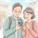 스마트폰 앱활용 이미지