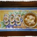 초간단 점심--김밥 이미지