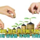 3고 현상의 장기화로 사상 최대의 파산 위기에 직면한 한국의 경제 상황 미래를 준비한 사람만이 기회를 잡을 수 있다 이미지