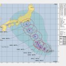 8월 15일 오는 태풍 경로 이미지