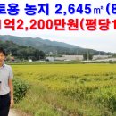 강화군 48번국도변 농지 약800평 급매가1억2,200만원 이미지