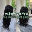 노원역 미용실 추천 | 예움헤어 노원구청점 지윤 디자이너 젤리펌 솔직후기