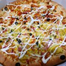 [중랑구 피자 배달] 피자샵 중곡면목점 수제고구마 + 핫치킨&amp;쉬림프 반올림피자샵 솔직 후기