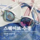 나노로그 | 스웨이브 루시드 와이드 미러 수경 화이트 강습용 솔직후기|산주수영로그22