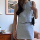 M <b>그랑</b> 트위드 미니 스커트 3color 2size 셋업가능