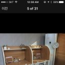 [판매완료]소프시스 독서실 책상 + 의자 세트 4만원 이미지