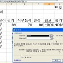 수행1) ROUND, AVERAGE 함수 이미지