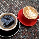 라떼커피 이미지