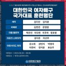 (배구) 대한민국 여자배구 국가대표 훈련명단.jpg 이미지