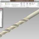 Autodesk Inventor 3D CAM. HSS DRILL 설계 동영상 이미지
