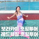 보라카이 호핑투어 추천 레드웨일 오후 시간 가격 파티 이용 후기
