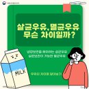 살균우유와 멸균우유의 차이는? 이미지