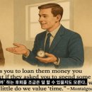 돈과 시간 중에서 무엇이 더 중할까? 이미지
